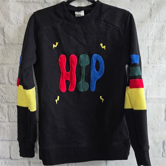 Teddy Fresh HIP Black Sweatshirt Women's XS - Picture 2 of 13